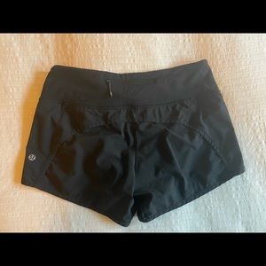 Lululemon speed up shorts black